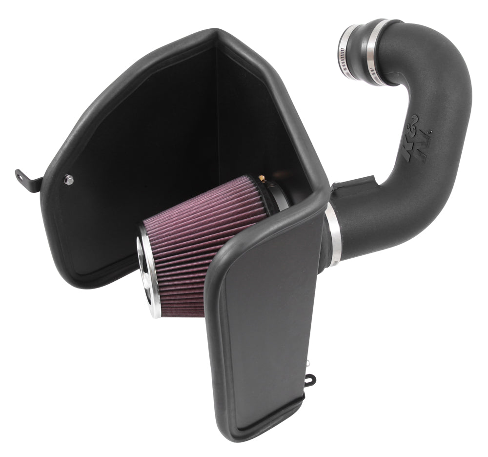 K&N - Performance Air Intake System - AIRCHARGER; CHEVROLET COLORADO V6-3.6L F/I, 2015 (63-3088)