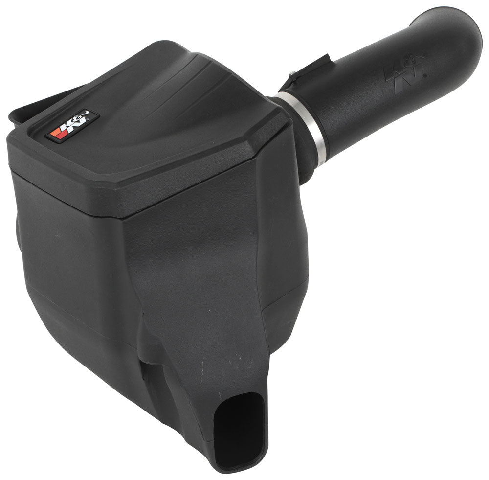 K&N - Performance Air Intake System - AIRCHARGER; CHEVROLET SILVERADO 2500/3500 V8-6.6L DSL, 2020-2024 (63-3119)