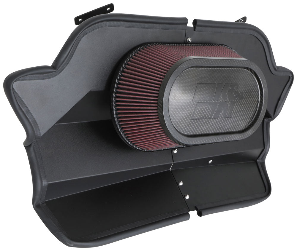 K&N - Performance Air Intake System - AIRCHARGER; CHEVROLET CORVETTE STINGRAY V8-6.2L F/I, 2020-2023 (63-3120)