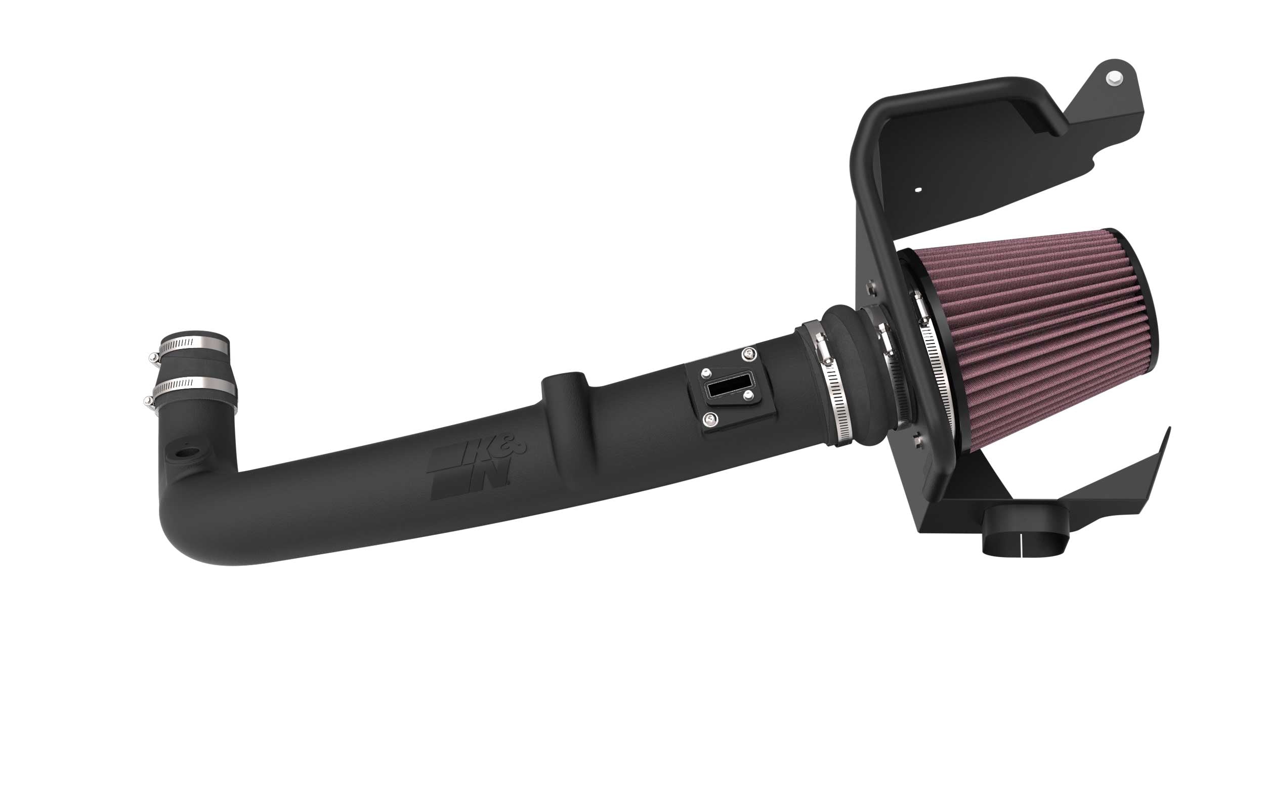 K&N - Performance Air Intake System - AIRCHARGER; CHEV/GMC COLORADO/CANYON L4-2.7L F/I TURBO 2023-2024 (63-3122)