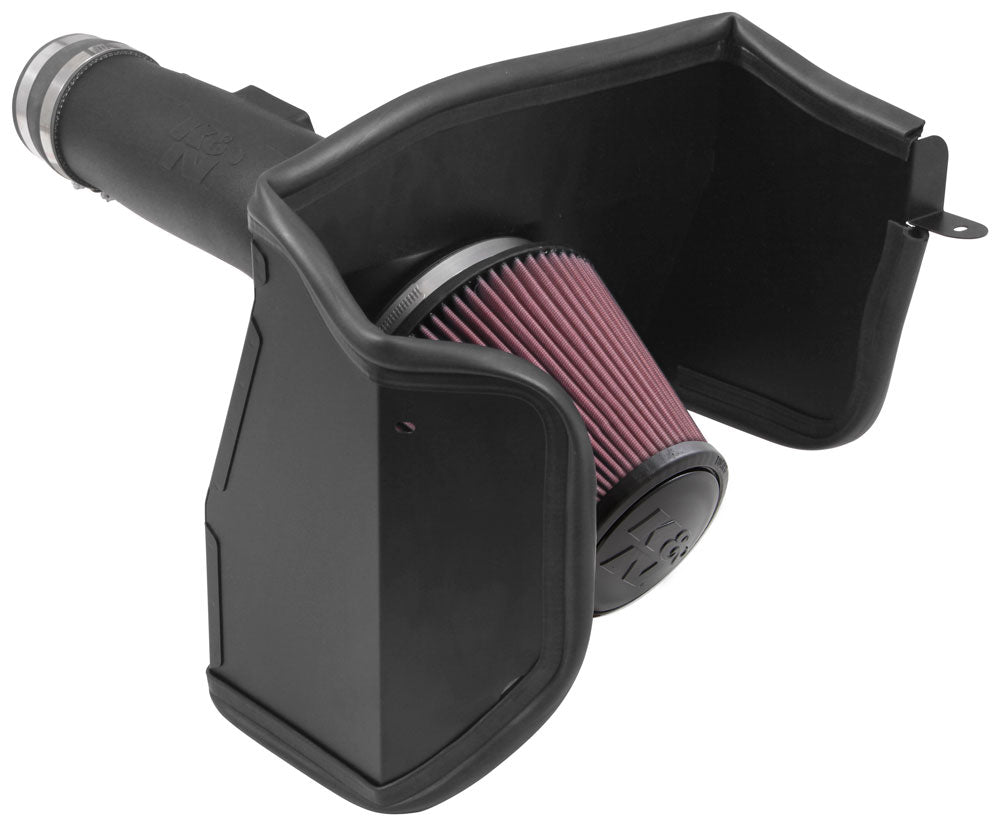 K&N - Performance Air Intake System - AIRCHARGER; NISSAN ARMADA V8-5.6L F/I, 2017-2023 (63-6018)