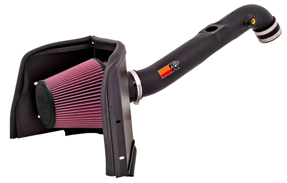 K&N - Performance Air Intake System - AIRCHARGER; TOYOTA TACOMA L4-2.7L F/I, 2005-2023 (63-9026)