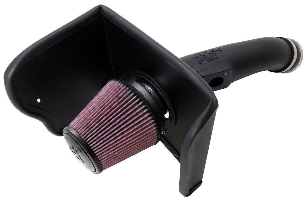 K&N - Performance Air Intake System - AIRCHARGER; TOYOTA TUNDRA V8-4.6L F/I, 2010-2019 (63-9035)