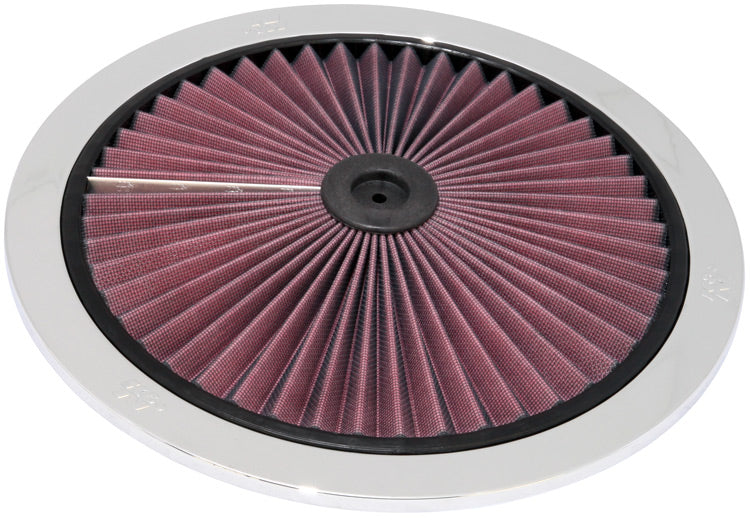 K&N - X-Stream Top Filter - X-STREAM TOP 14" OD / CHROME (66-1401XP)