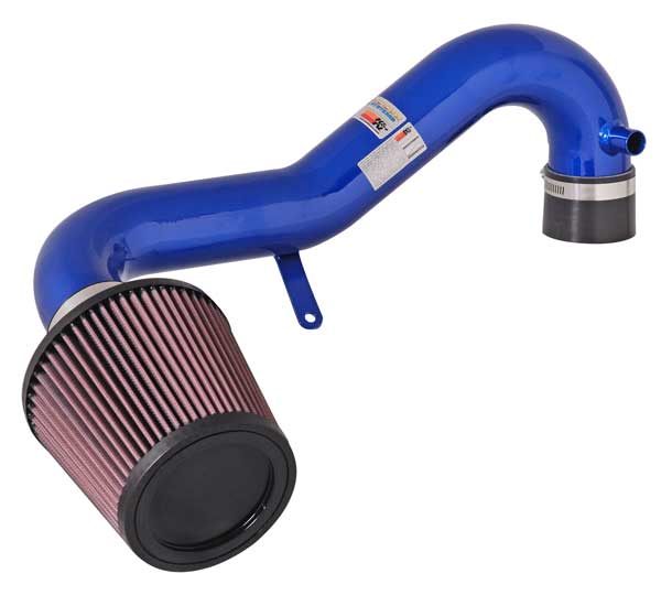 K&N - Performance Air Intake System - TYPHOON; HONDA CIVIC, L4-1.7L (SR) '01-05; BLUE (69-1008TB)