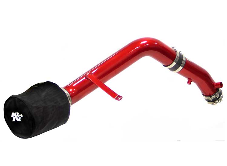 K&N - Performance Air Intake System - TYPHOON; HONDA ACCORD V6-3.0L F/I, 2003-2007; RED (69-1207TR)