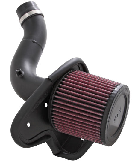K&N - Performance Air Intake System - TYPHOON; HONDA ACCORD L4-2.4L F/I 2008-2012 (69-1211TTK)