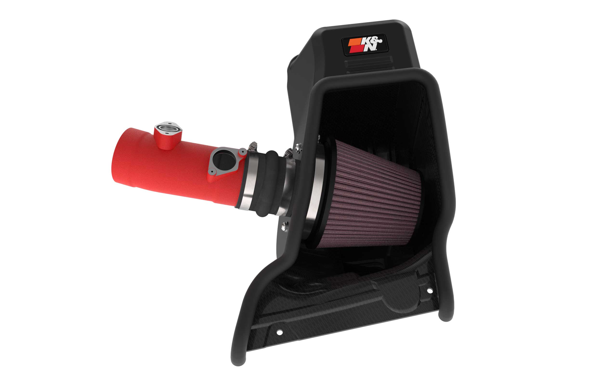 K&N - Performance Air Intake System - TYPHOON; HONDA CIVIC TYPE R L4-2.0L F/I, 2023 (69-1511TWR)