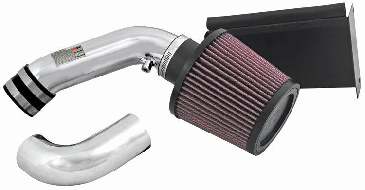 K&N - Performance Air Intake System - TYPHOON; MINI COOPER S L4-1.6L (SR), '02; POLISHED (69-2021TP)