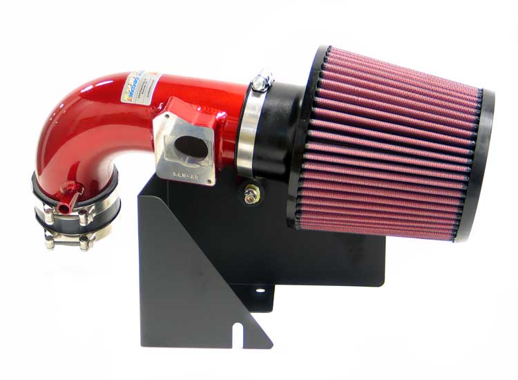 K&N - Performance Air Intake System - TYPHOON; FORD FOCUS SVT, 02-04; RED (69-3511TR)