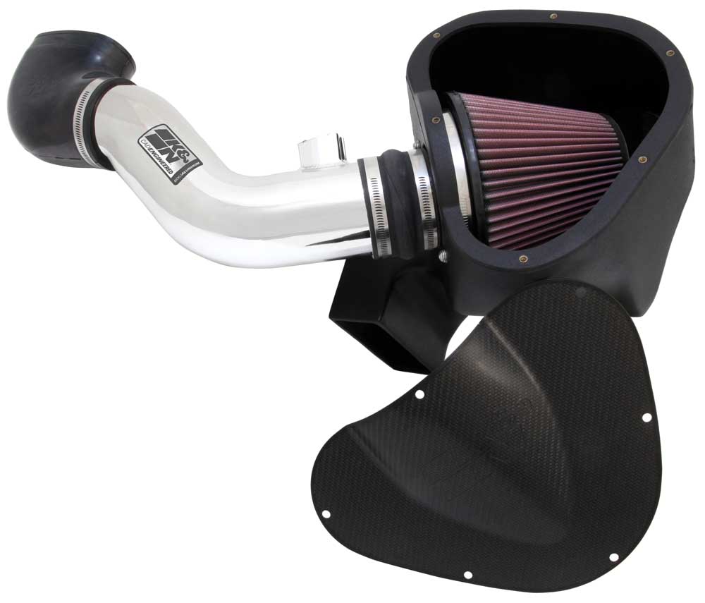 K&N - Performance Air Intake System - TYPHOON; FORD MUSTANG GT 4.6L-V8, 2010 (69-3526TP)