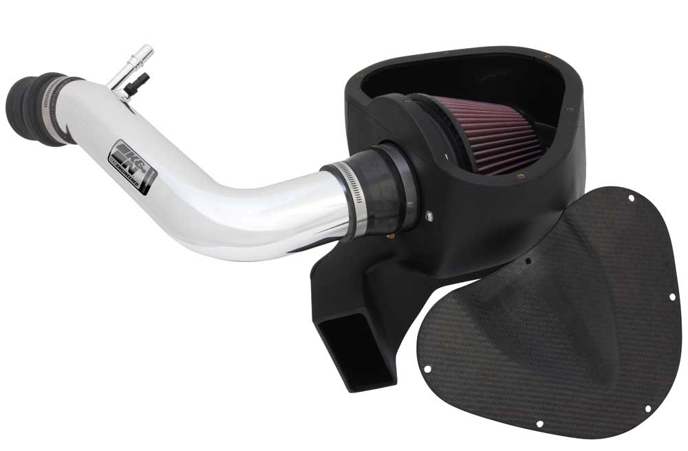 K&N - Performance Air Intake System - TYPHOON; FORD MUSTANG 3.7L-V6, 2011-2014 (69-3529TP)