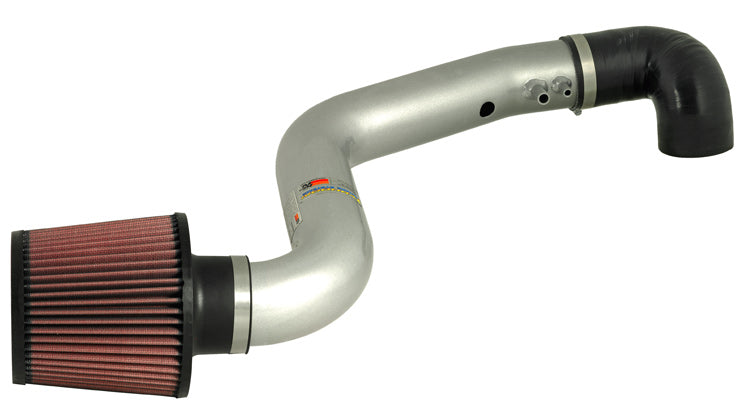 K&N - Performance Air Intake System - TYPHOON; CHEV. CAVALIER, L4-2.2L, 02-05 (SILVER) (69-4510TS)