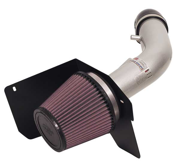 K&N - Performance Air Intake System - TYPHOON; CHEVY COBALT L4-2.2L F/I, 2005-2010 (SILVER) (69-4515TS)
