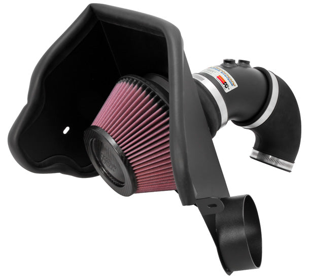 K&N - Performance Air Intake System - TYPHOON; HYUNDAI GENESIS L4-2.0L 2010-2012 (69-5302TTK)