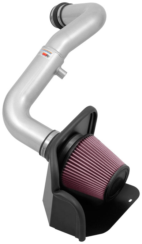 K&N - Performance Air Intake System - TYPHOON; HYUNDAI ELANTRA L4-1.6L F/I, 2017-2018 (69-5317TS)