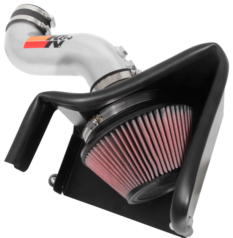 K&N - Performance Air Intake System - TYPHOON; HYUNDAI SONATA L4-2.4L F/I, 2015-2019 (69-5321TS)