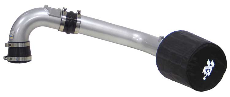 K&N - Performance Air Intake System - TYPHOON; MAZDA 3, L4-2.3L (CCA), 04; SILVER (69-6010TS)