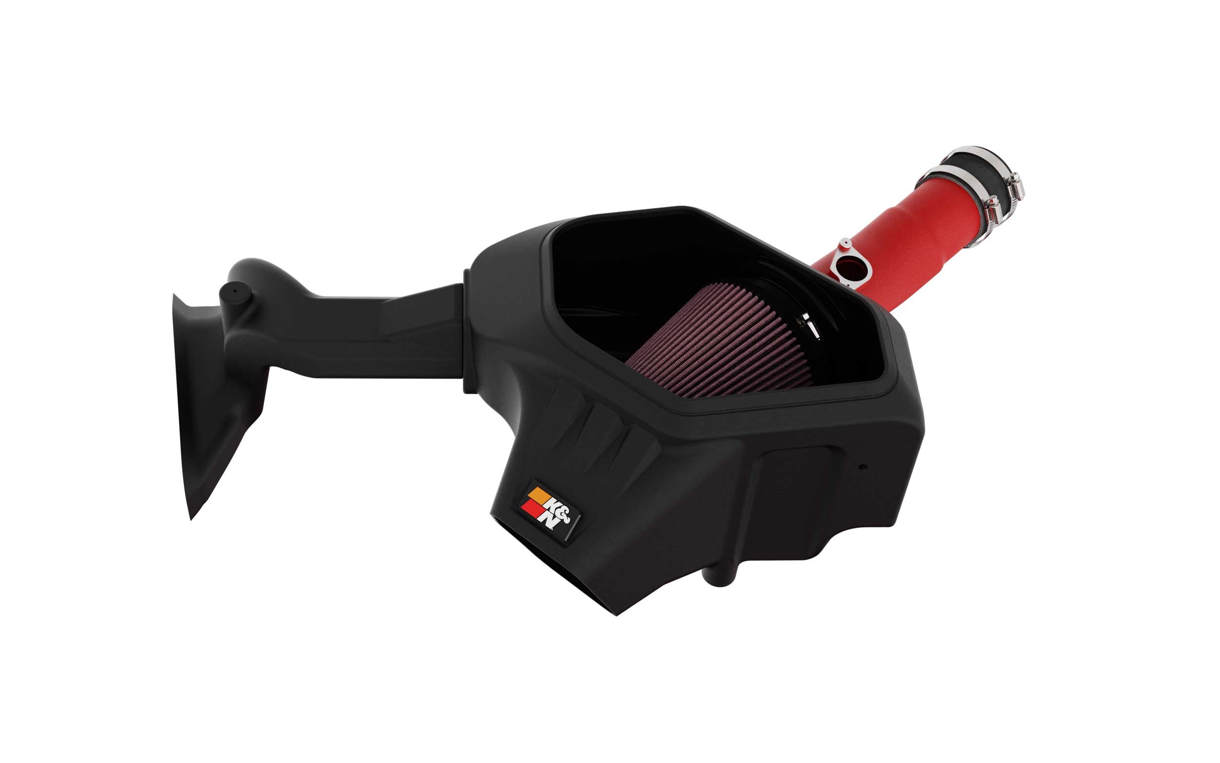 K&N - Performance Air Intake System - TYPHOON; TOYOTA GR COROLLA L3-1.6L F/I, 2023-2024 (69-8625TWR)