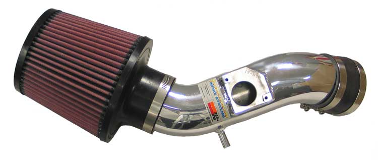 K&N - Performance Air Intake System - TYPHOON (EU); TOYOTA COROLLA, L4-1.8L, POLISHED (69-8751TP)
