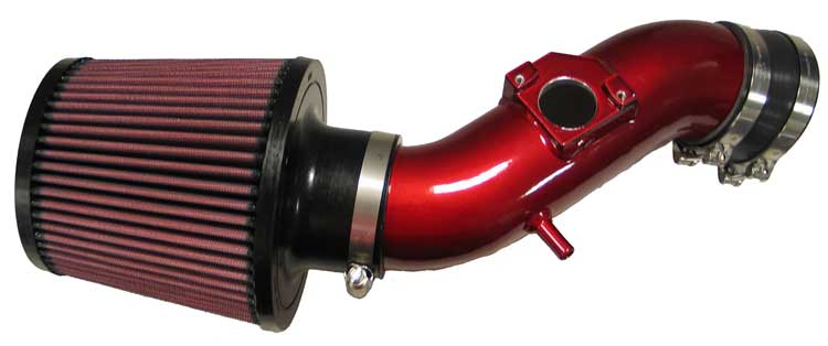 K&N - Performance Air Intake System - TYPHOON (EU); TOYOTA COROLLA, L4-1.8L, RED (69-8751TR)