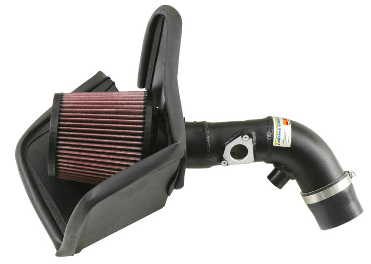 K&N - Performance Air Intake System - TYPHOON; TOYOTA COROLLA L4-1.8L F/I, 2009-2016 (69-8757TTK)