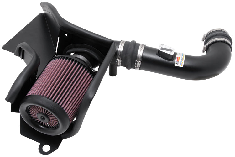 K&N - Performance Air Intake System - TYPHOON; AUDI/VW A3/PASSAT, L4-2.0L, TURBO (69-9504TTK)