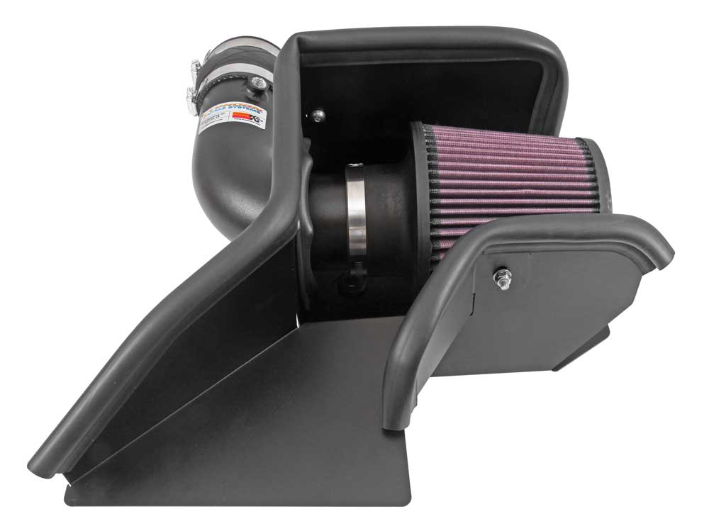 K&N - Performance Air Intake System - TYPHOON; VW JETTA TDI 2.0L TURBO 2013-2014 (69-9509TTK)