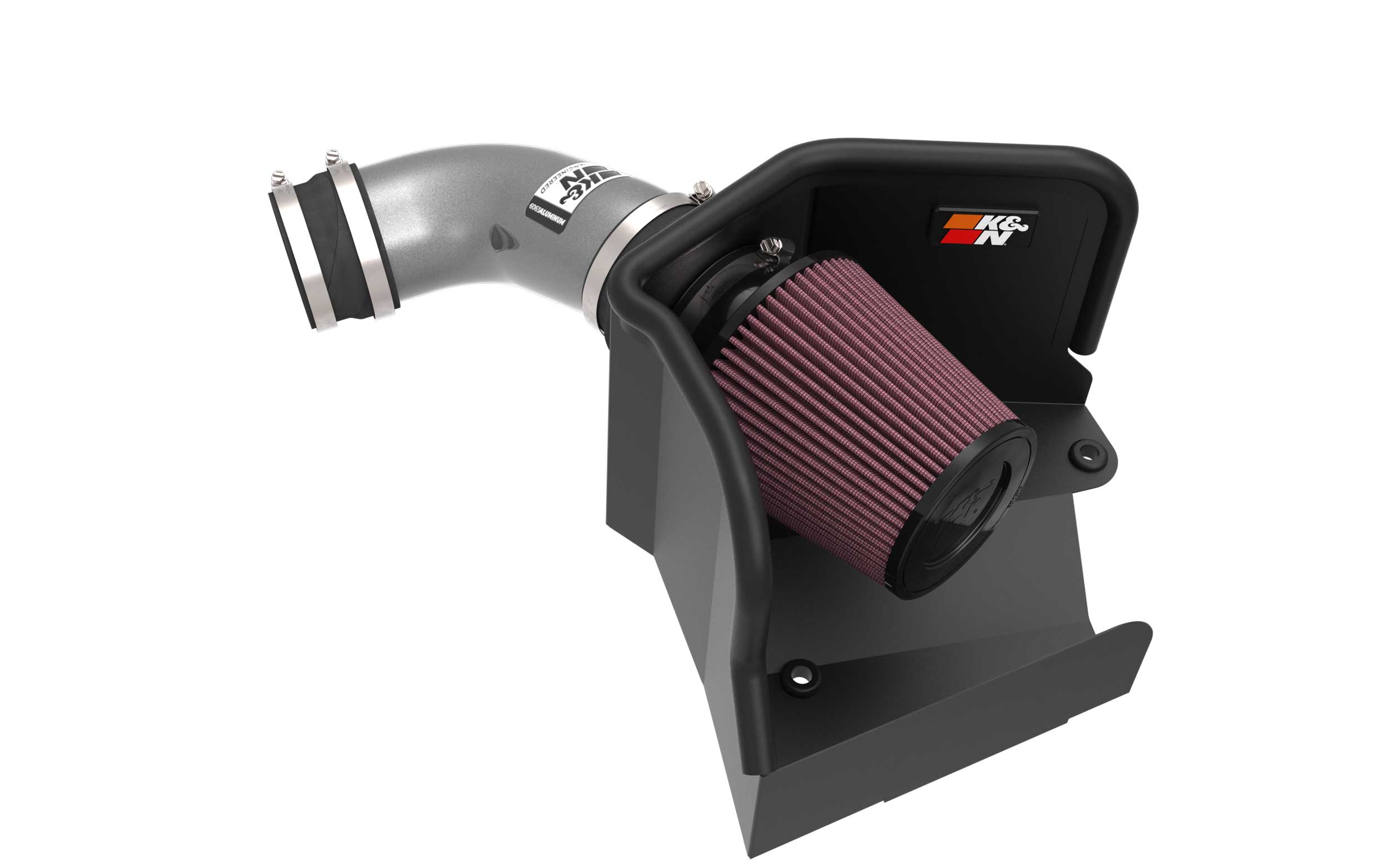 K&N - Performance Air Intake System - TYPHOON; VOLKSWAGEN ATLAS V6-3.6L F/I; 2018-2023 (69-9756TC)