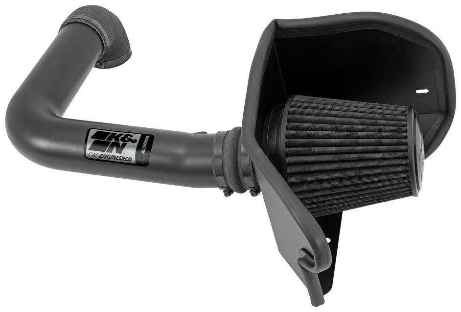 K&N - Performance Air Intake System - PERF. INTAKE KIT; FORD F150, V8-5.4L 04-08 (71-2556)