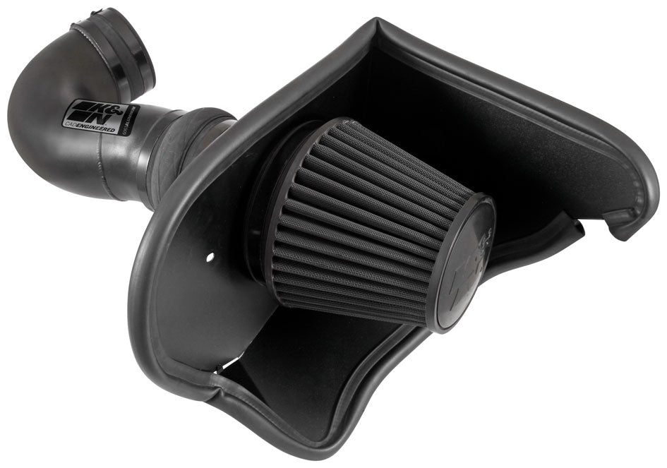 K&N - Performance Air Intake System - PERF. INTAKE KIT; CHEVROLET CAMARO SS V8-6.2L F/I, 2016-2023 (71-3092)