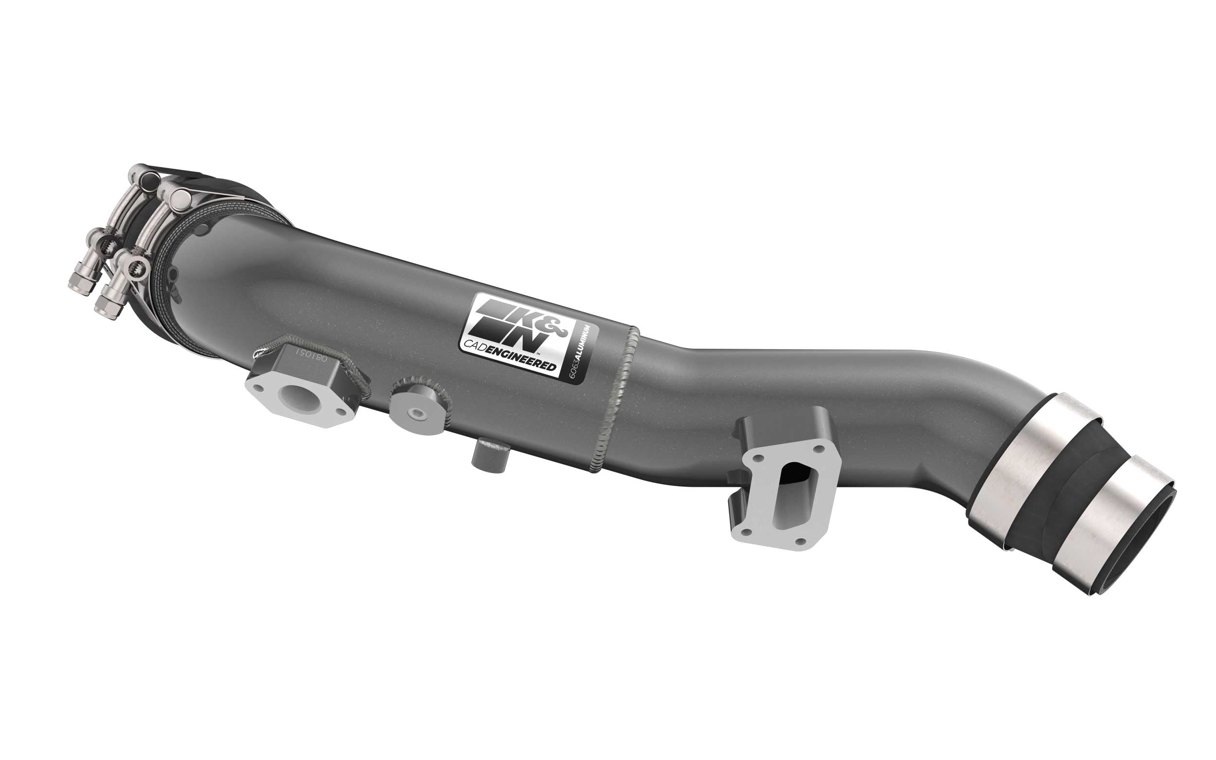 K&N - Charge Pipe Kit - CHARGE PIPE KIT; HYUNDAI VELOSTER N L4-2.0L, TURBO, 2020-22 (77-1016KC)