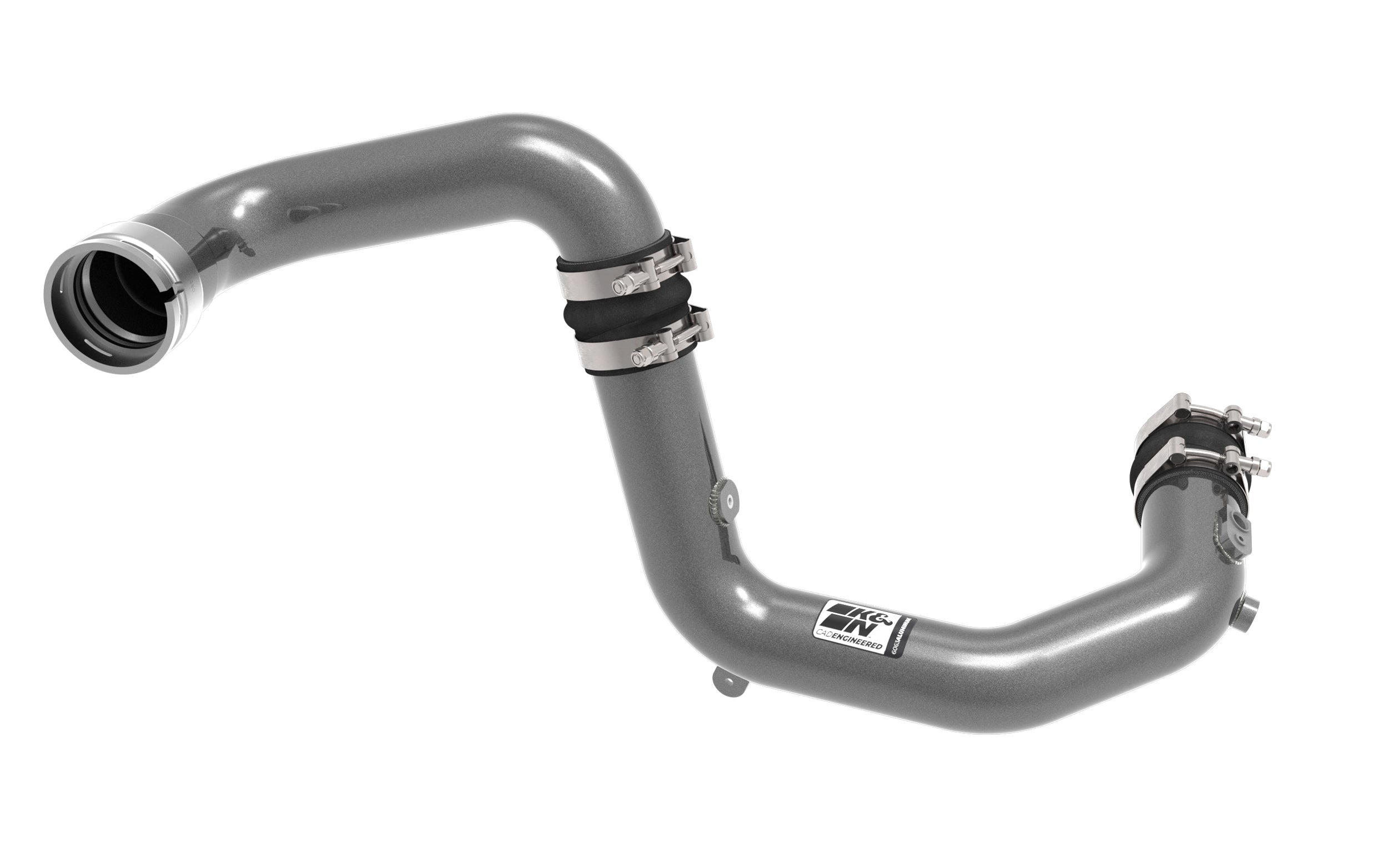 K&N - Charge Pipe Kit - CHARGE PIPE KIT; FORD BRONCO RAPTOR ECOBOOST V6-3.0L F/I, 2023 (77-1020KC)