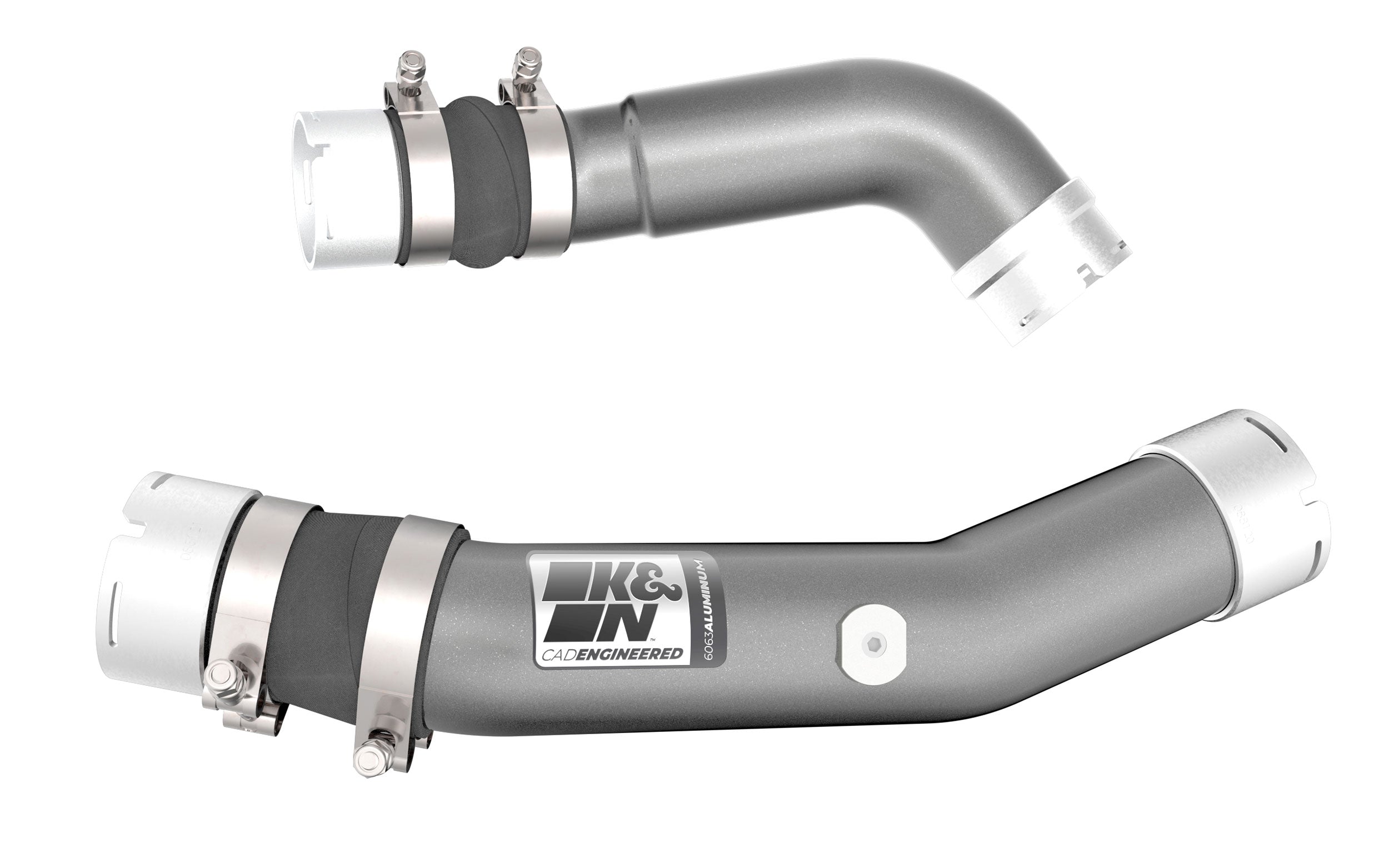 K&N - Charge Pipe - Aluminum Tube - TOYOTA TACOMA L4-2.4L TURBO F/L - CHARGE PIPE KIT; TOYOTA TACOMA L4-2.4L TURBO F/L; 2024 (77-1023KC)