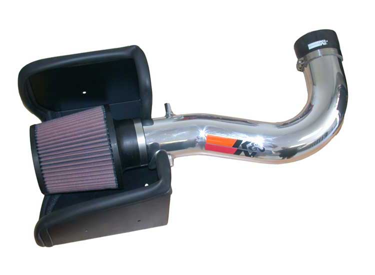 K&N - Performance Air Intake System - PERF. INTAKE KIT; DODGE DAKOTA V8-4.7L F/I, 2000-2004 (77-1516KP)