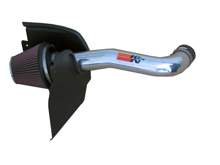 K&N - Performance Air Intake System - PERF. INTAKE KIT; JEEP LIBERTY V6-3.7L F/I, 2004-2007 (77-1540KP)