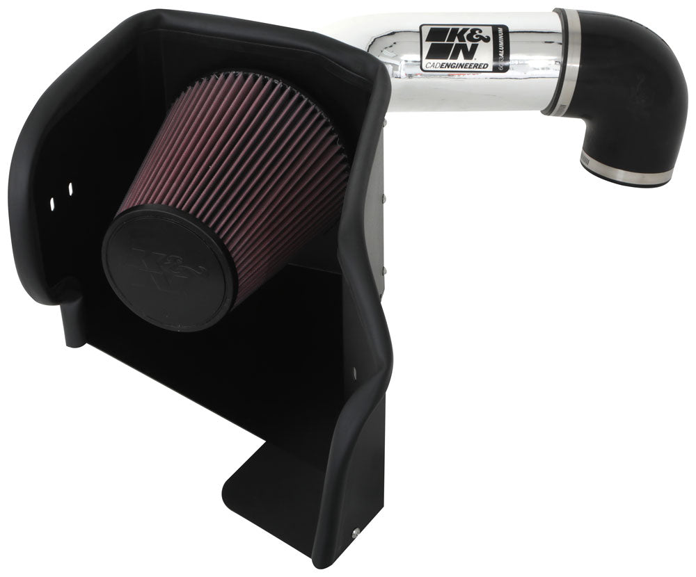 K&N - Performance Air Intake System - PERF. INTAKE KIT; DODGE/RAM 1500 V8-5.7L F/I 2009-2021 (77-1561KP)