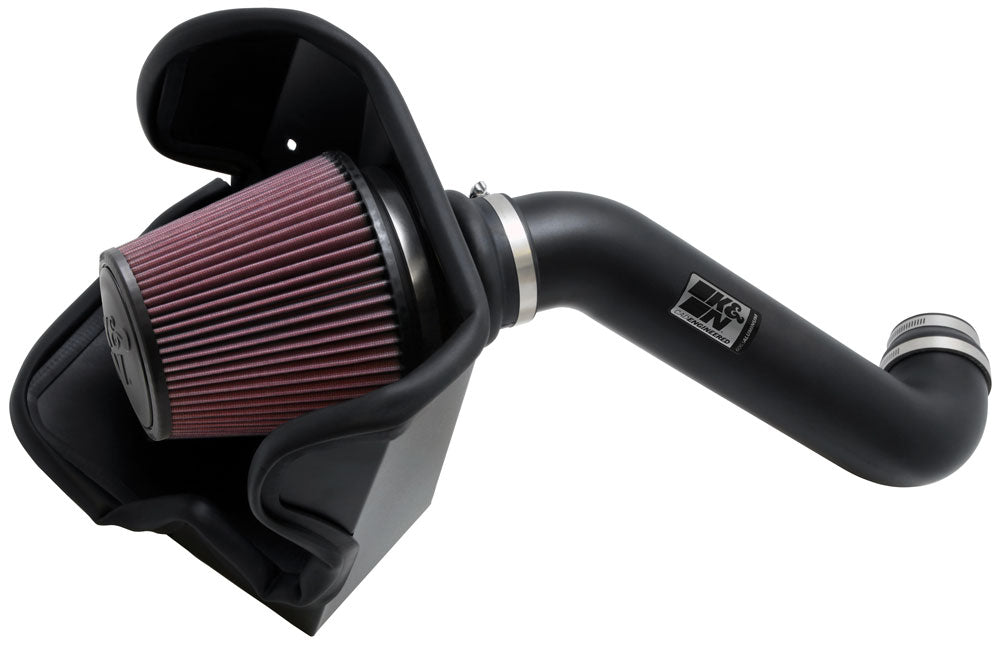 K&N - Performance Air Intake System - PERF. INTAKE KIT; JEEP LIBERTY 3.7L-V6, 2010-2012 (77-1562KTK)