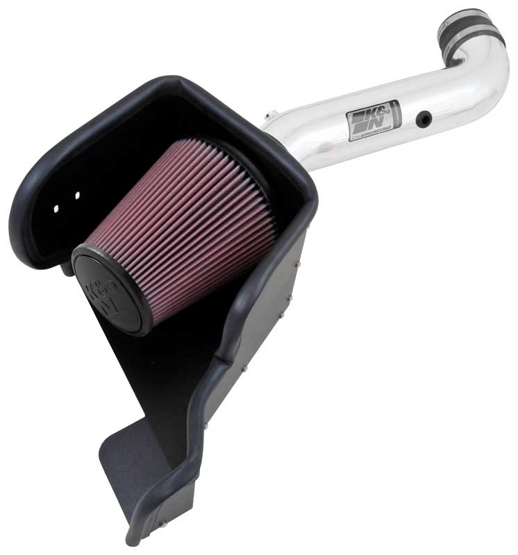 K&N - Performance Air Intake System - PERF. INTAKE KIT; RAM 1500 V8-4.7L F/I, 2013 (77-1571KP)