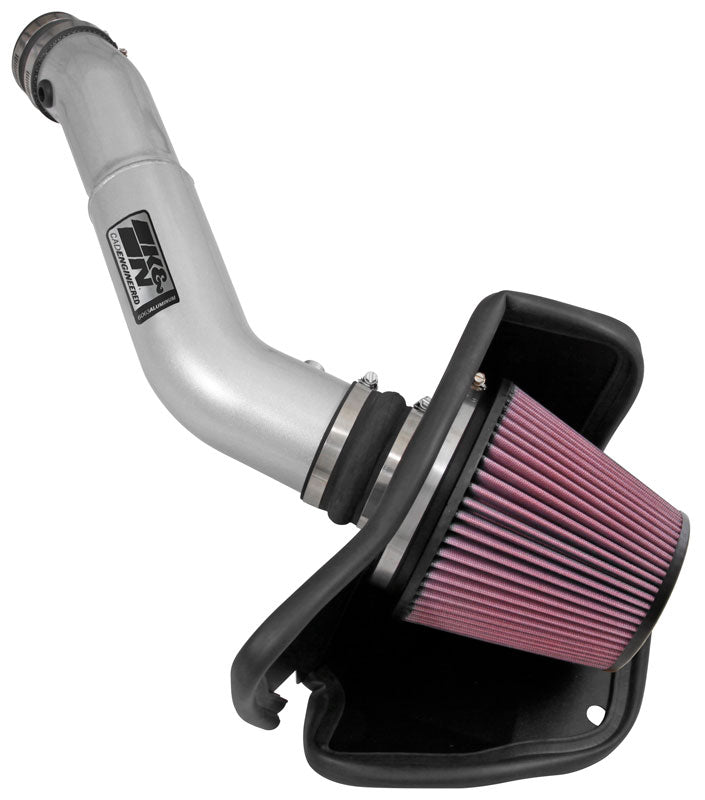 K&N - Performance Air Intake System - PERF. INTAKE KIT; JEEP GRAND CHEROKEE V6-3.6L F/I, 2016-2022 (77-1572KS)