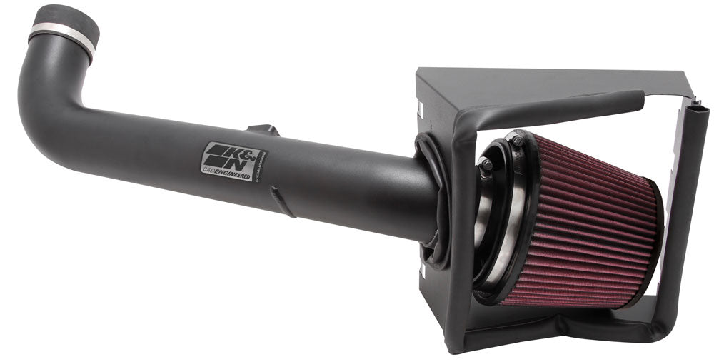 K&N - Performance Air Intake System - PERF. INTAKE KIT; FORD F-250 SD, 5.4L V8, 08-10 (77-2577KTK)
