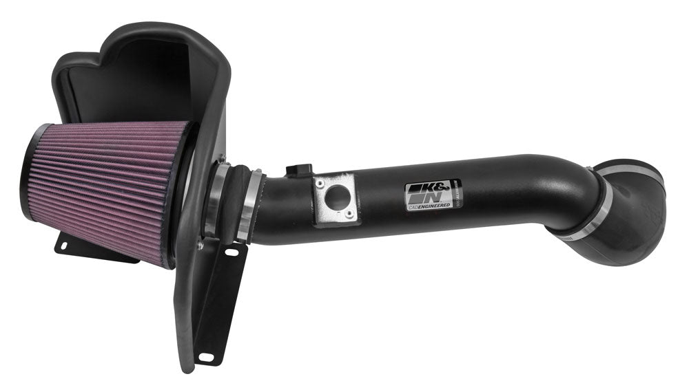 K&N - Performance Air Intake System - PERF. INTAKE KIT; CHEV/GMC SILVRADO/SIERRA 2500HD V8-6.0L 14-15 (77-3086KTK)