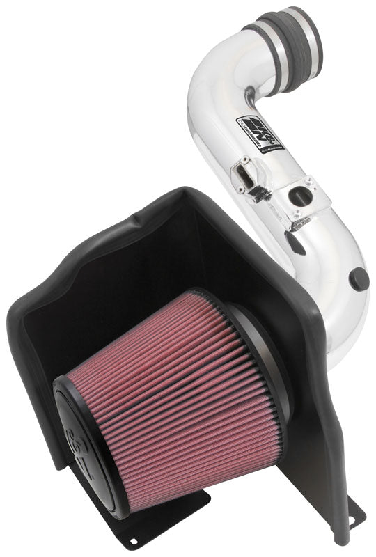 K&N - Performance Air Intake System - PERF. INTAKE KIT; GMC SIERRA 2500/3500HD V8-6.6L DSL, 2015-2016 (77-3087KP)