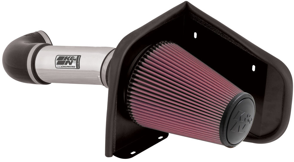 K&N - Performance Air Intake System - PERF. INTAKE KIT; NISSAN TITAN/PATH/TITAN/QX56 V8-5.6L, 04-11 (77-6012KP)