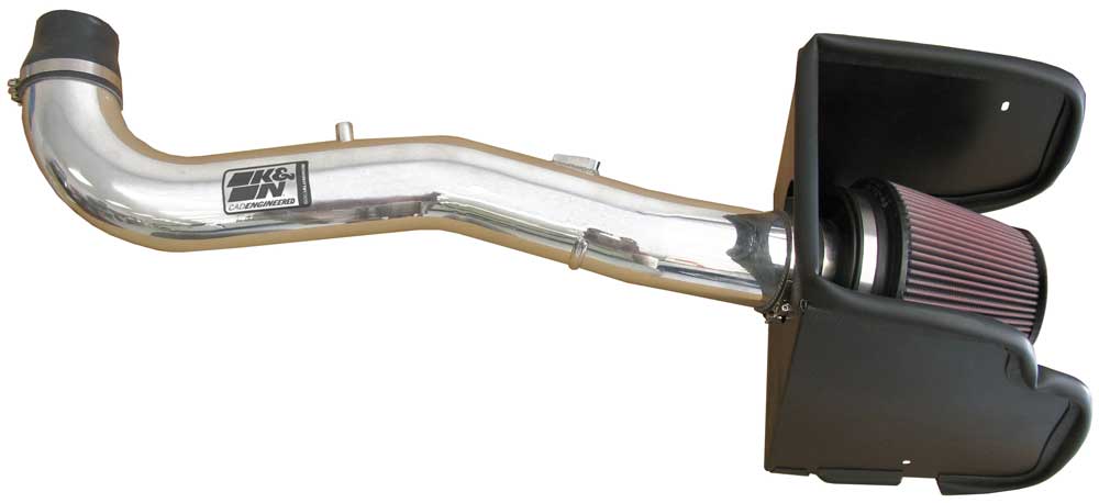 K&N - Performance Air Intake System - PERF. INTAKE KIT;NISSAN PATHFINDER/XTERRA/FRONTIER V6-4.0L;05-18 (77-6014-1KP)
