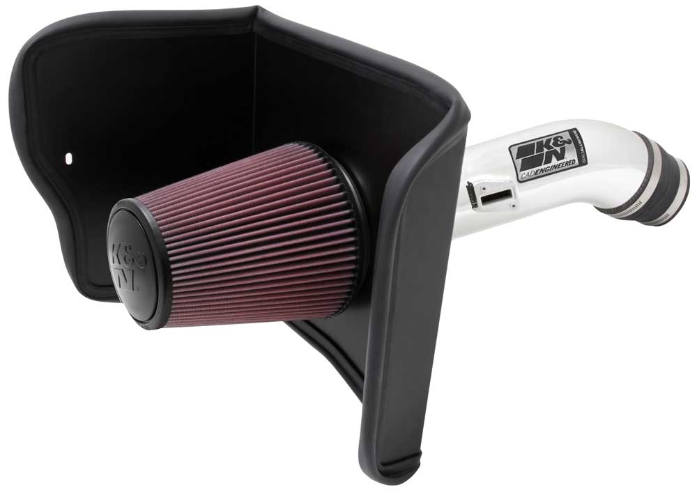K&N - Performance Air Intake System - PERF. INTAKE KIT; TOYOTA TUNDRA V8-5.7L F/I, 2012-2019 (77-9036KP)