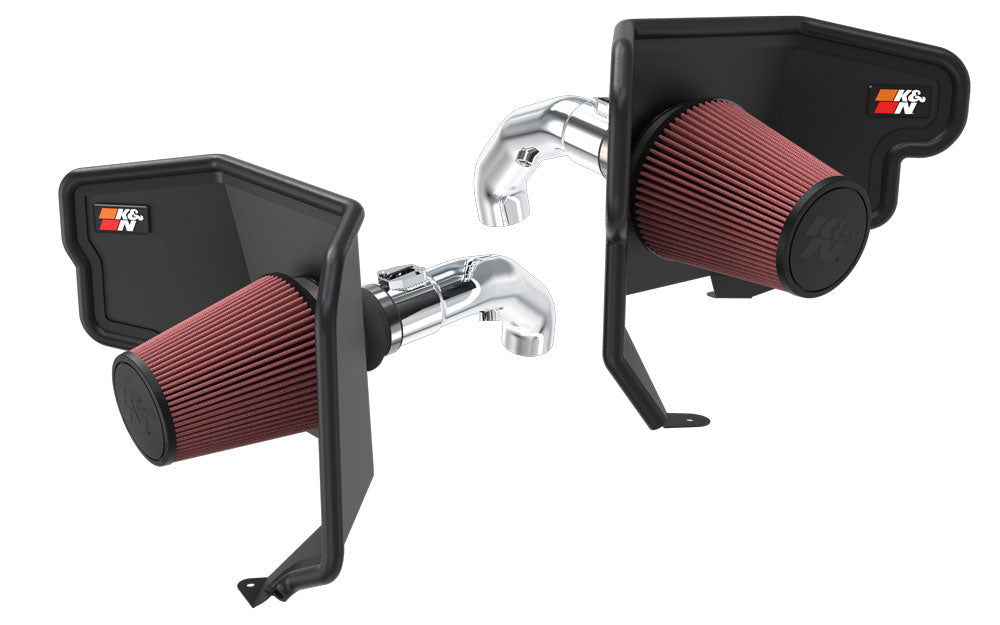 K&N - Performance Air Intake System - PERF. INTAKE KIT; TOYOTA TUNDRA V6-3.4/3.5L F/I, 2022-2024 (77-9042KP)