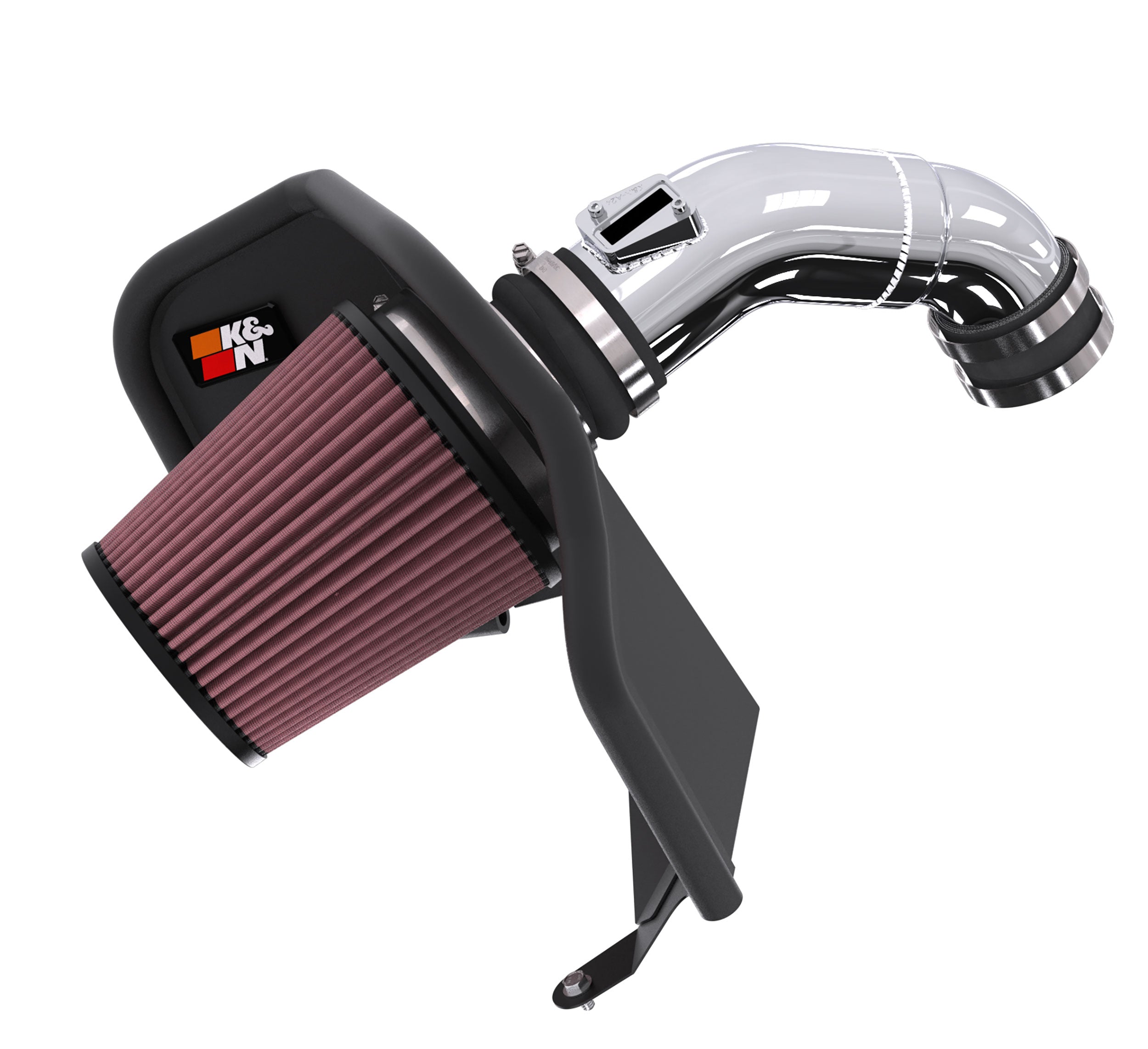 K&N - Performance Air Intake System - PERF. INTAKE KIT; TOYOTA TACOMA L4-2.4L TURBO, 2024 (77-9043KP)