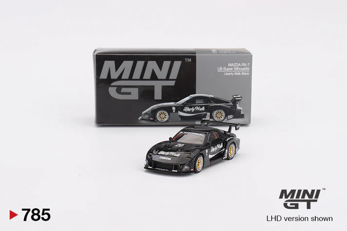 Image of Mini GT - 1/64 RX7 Silhouette Black