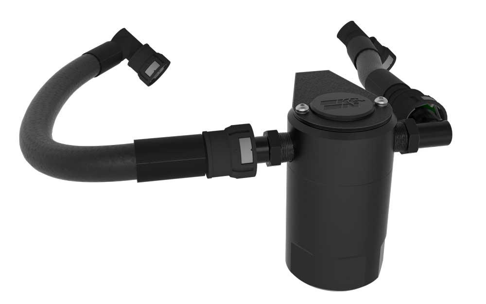 81-0802 Catch Can; Oil Separator; Ford Mustang 5.0L